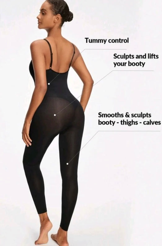 2pcs Sleeveless Bodycon Jumpsuit