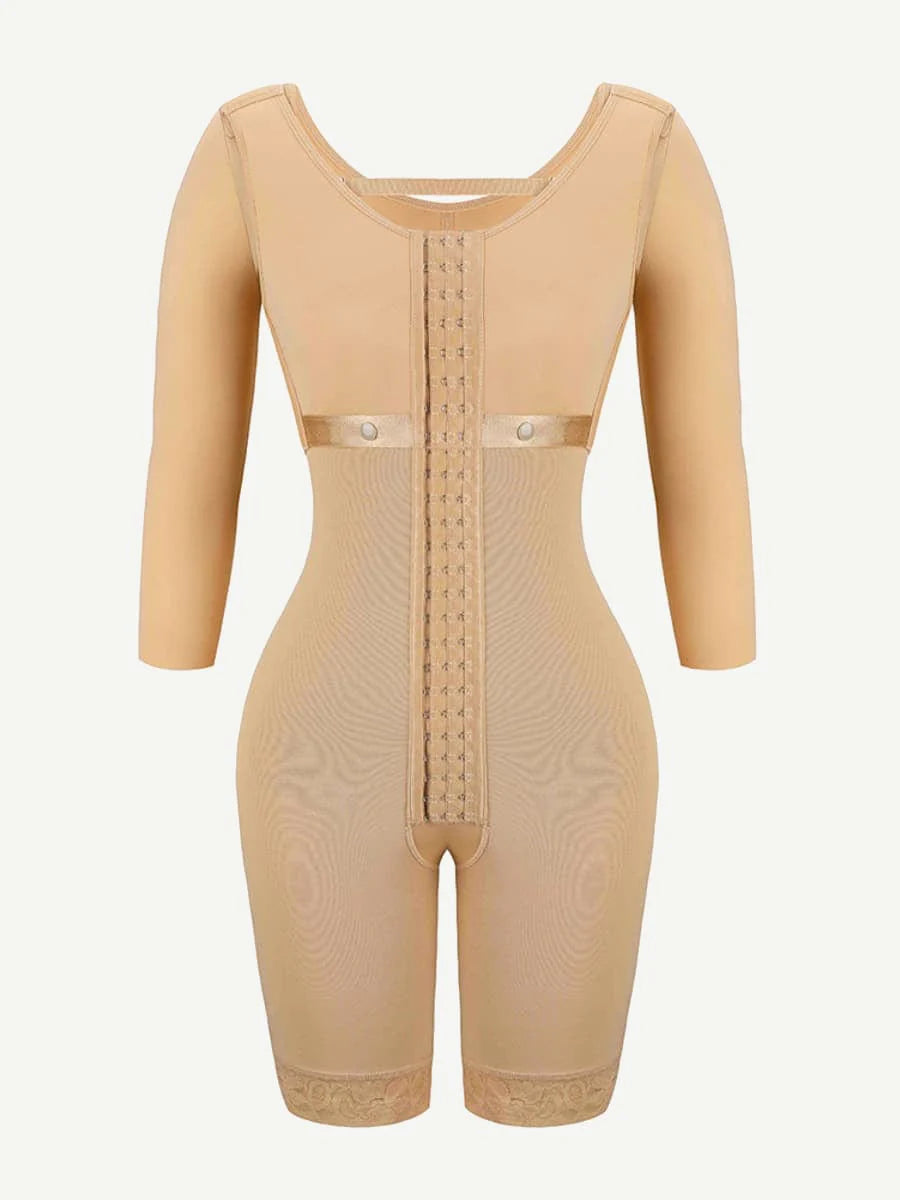 Hourglass Girly -Long Sleave Post-op Surgical Shapewear