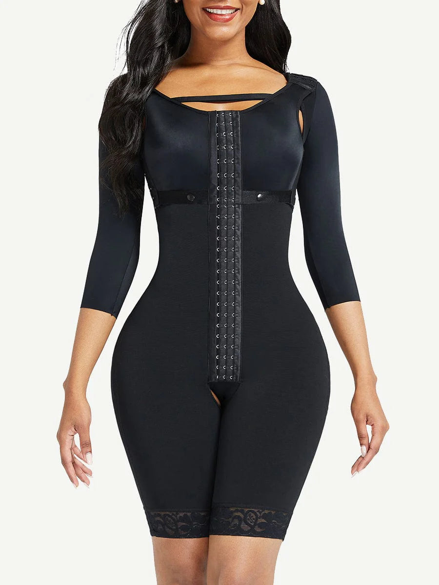 Hourglass Girly -Long Sleave Post-op Surgical Shapewear