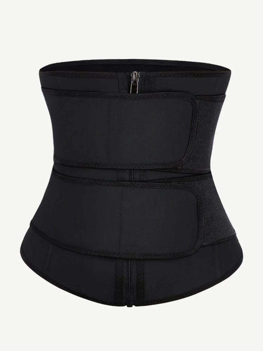 Double Belt Latex Waist Trainer