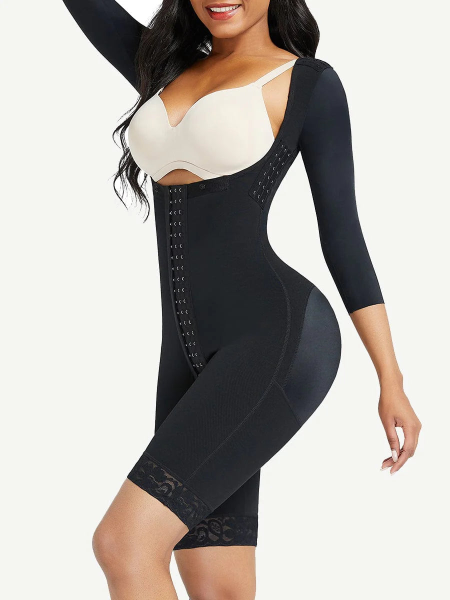 Hourglass Girly -Long Sleave Post-op Surgical Shapewear