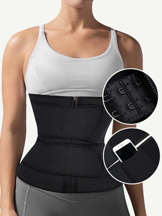Double Belt Latex Waist Trainer