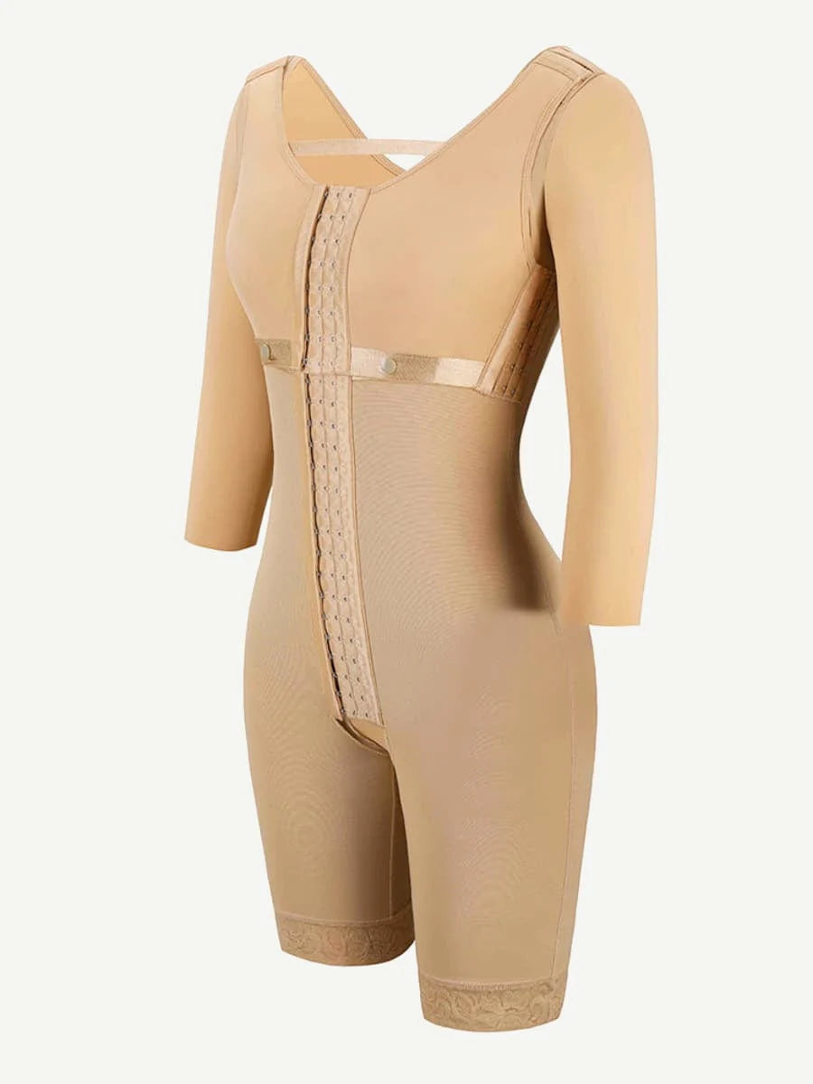 Hourglass Girly -Long Sleave Post-op Surgical Shapewear